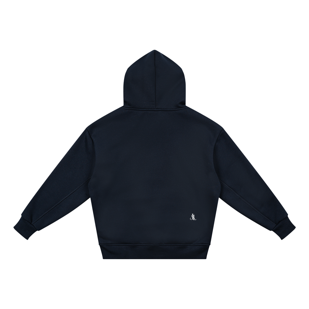 Boys cozy fleece hoodie in casual everyday color option