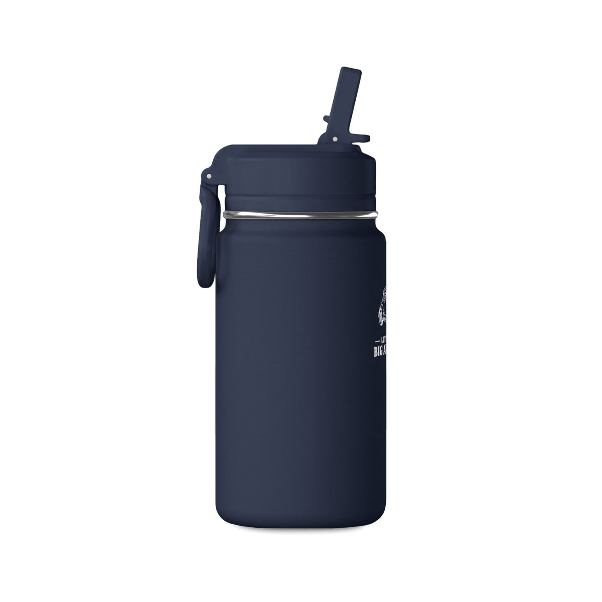 Little Roads Big Adventures Kids Water Bottle | 14 oz Vintage Car Bottle
