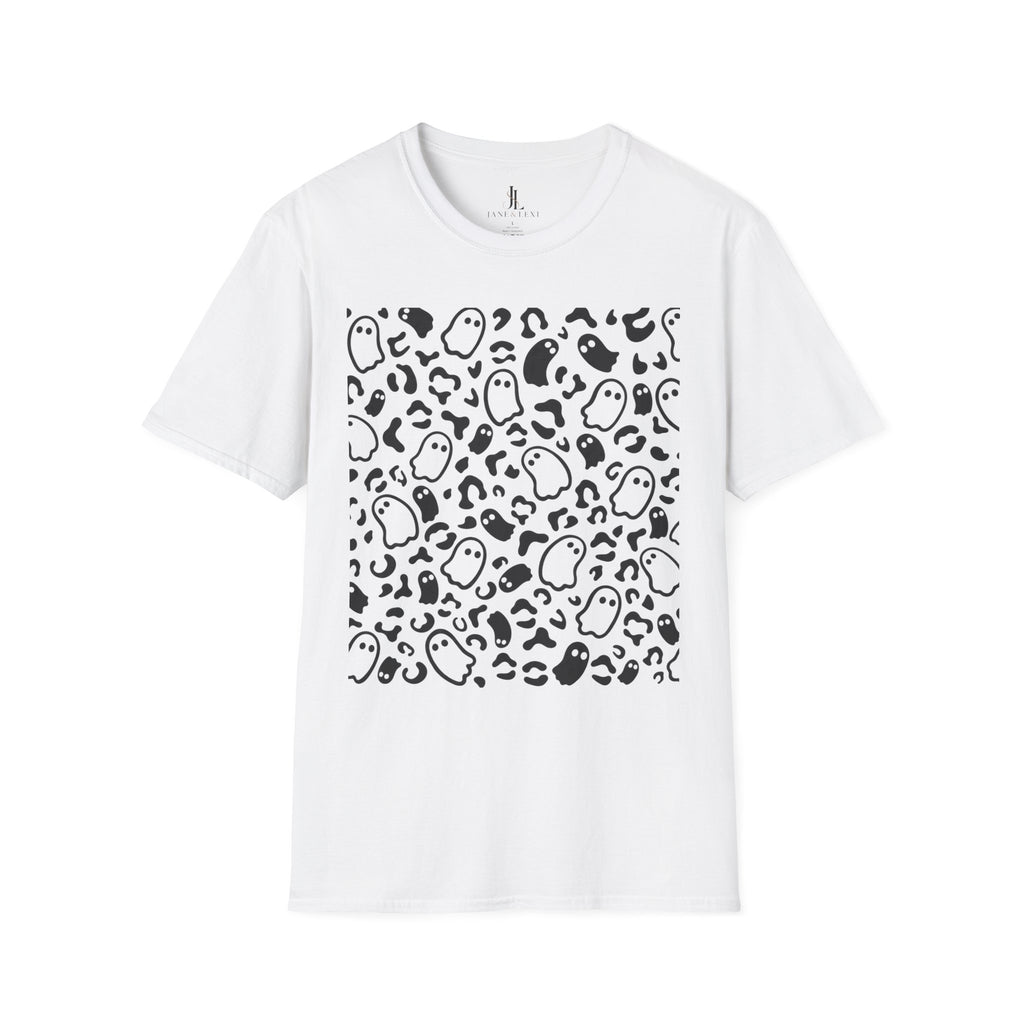 Ghost & Leopard Print T-Shirt product image 1