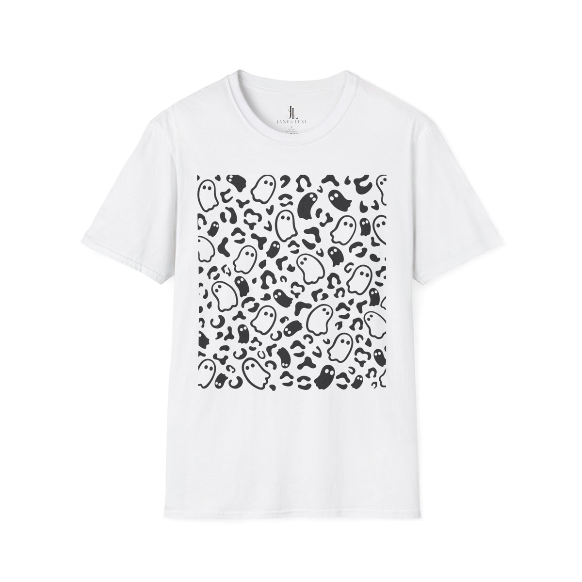 Ghost & Leopard Print T-Shirt product image 1