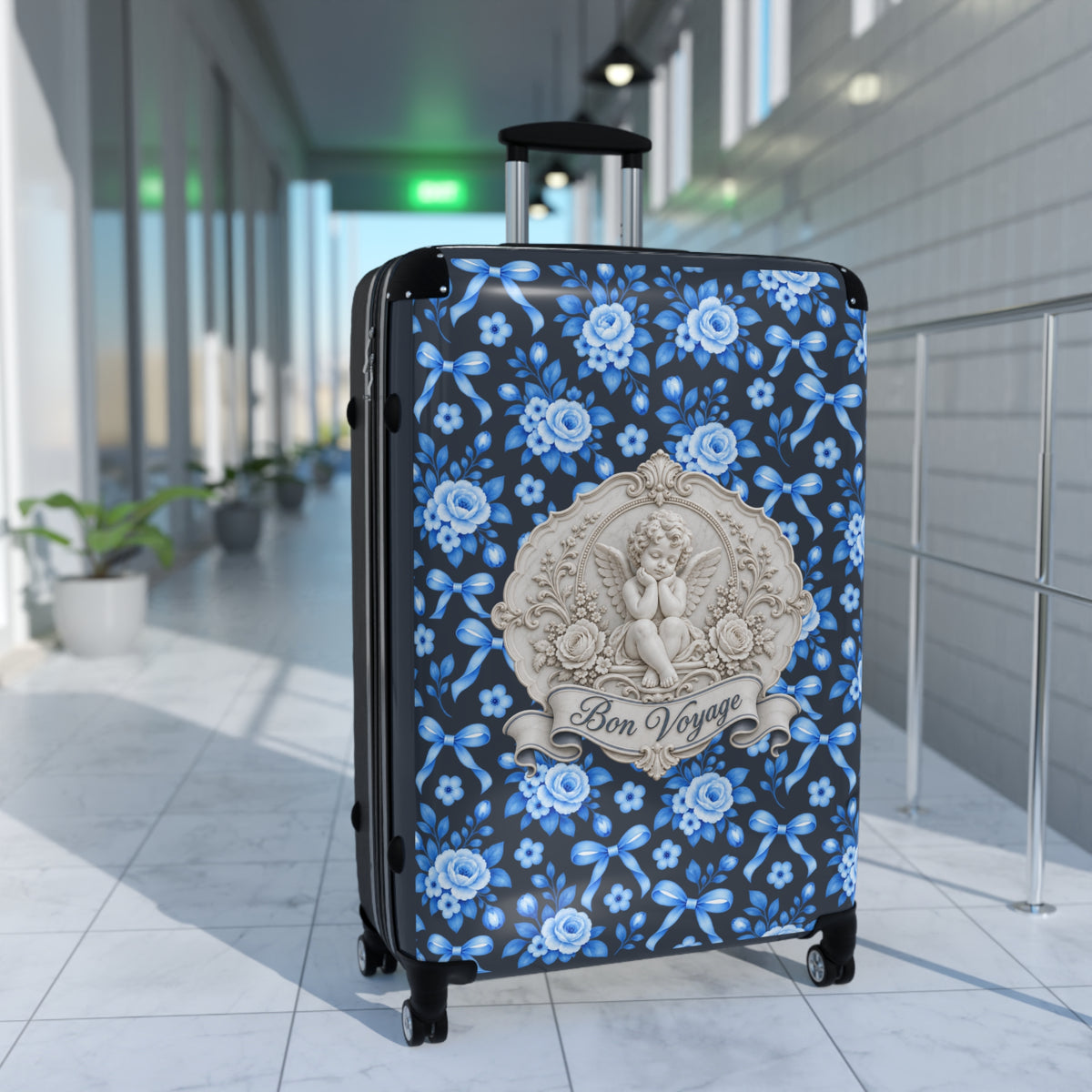 Blue Floral Bon Voyage Suitcase product image 17