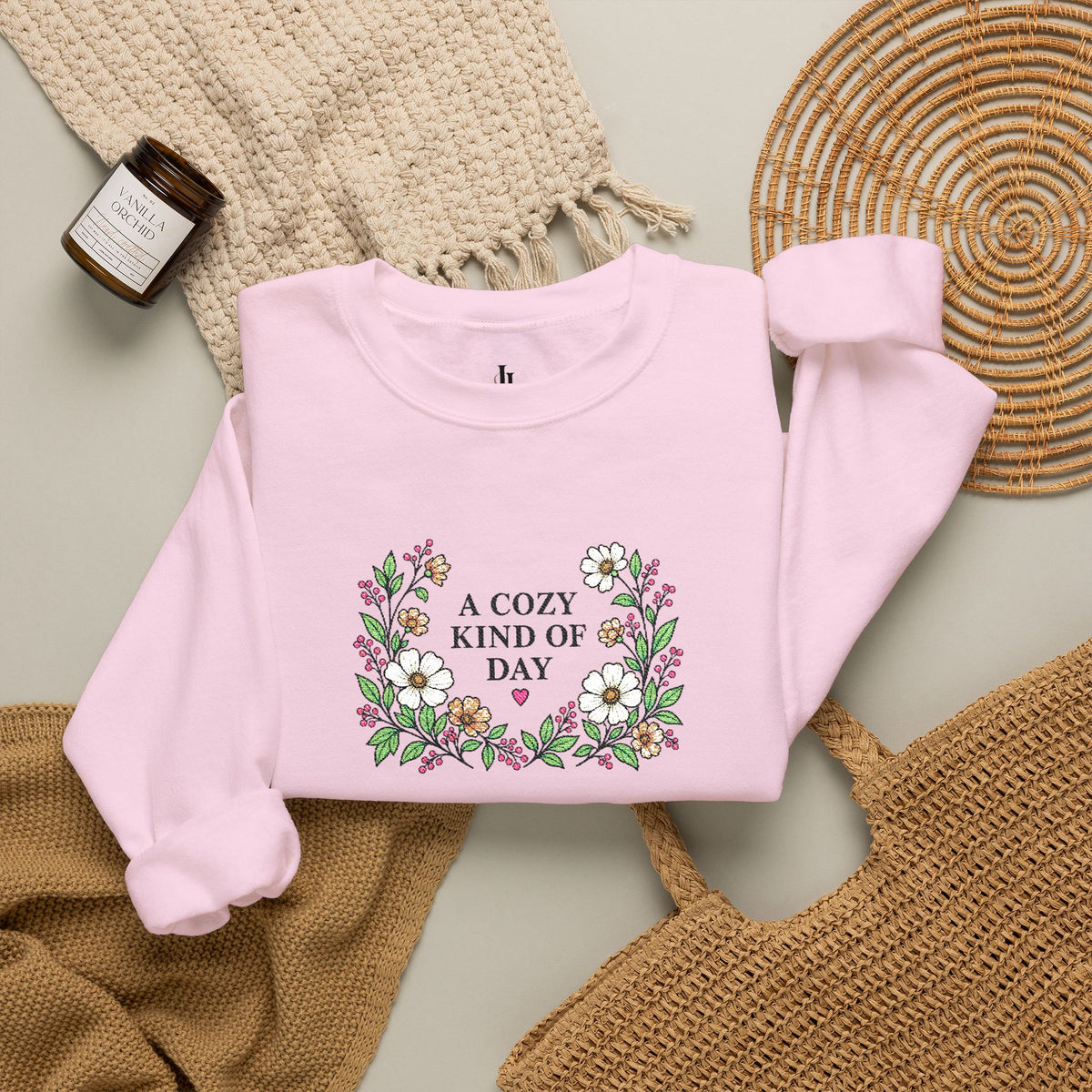 A Cozy Kind of Day Floral Crewneck product image 31