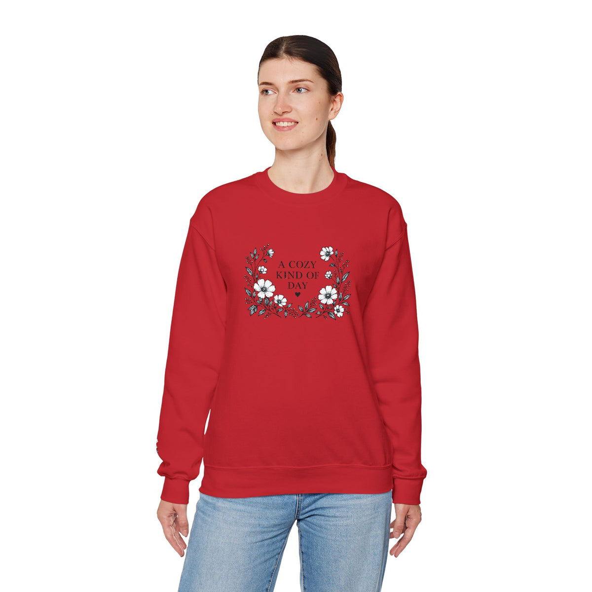 A Cozy Kind of Day Floral Crewneck product image 41
