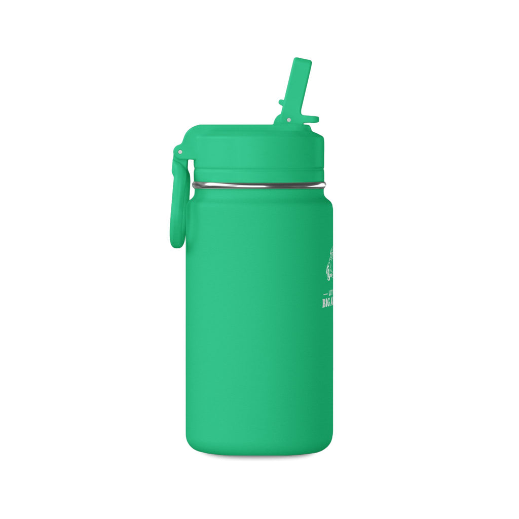 Little Roads Big Adventures Kids Water Bottle | 14 oz Vintage Car Bottle