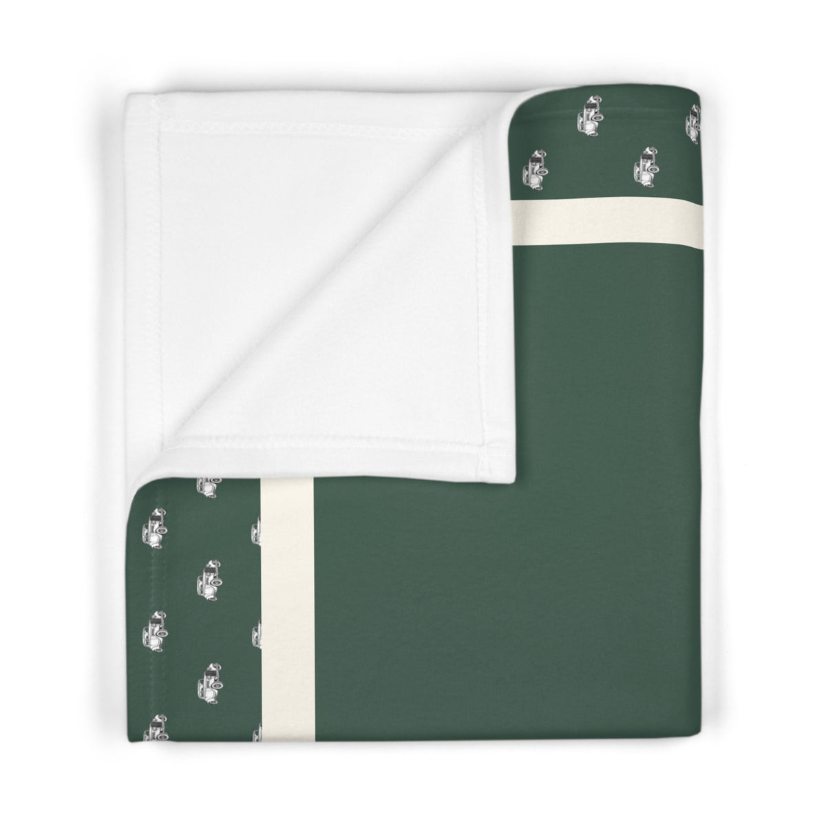 Little Roads Big Adventures Baby Blanket | Vintage Car Nursery Blanket