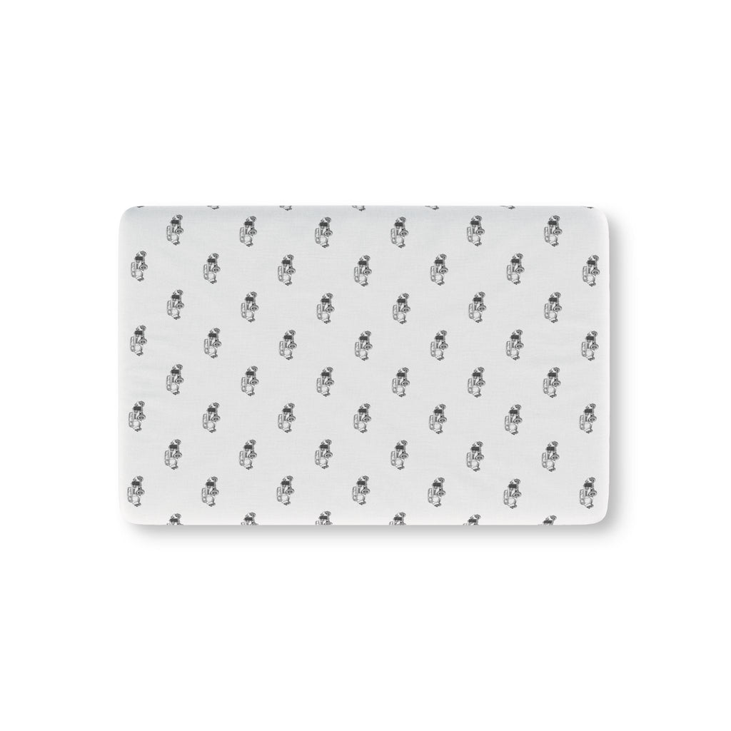 Little Roads Big Adventures Crib Sheet | Vintage Car Nursery Bedding