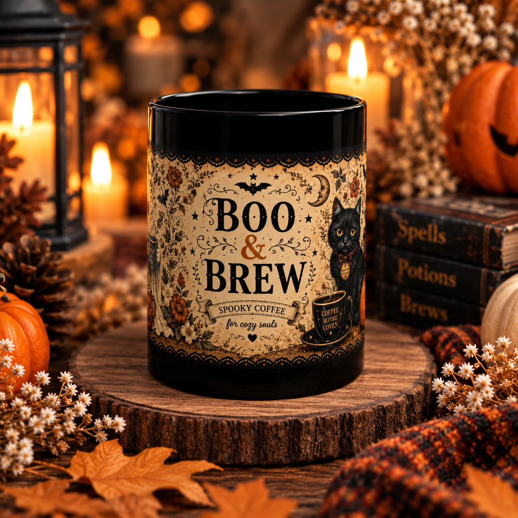 Boo & Brew Halloween Mug product image 2
