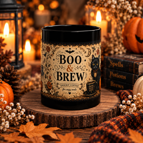 Boo & Brew Halloween Mug product image 2