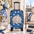 Blue Floral Bon Voyage Suitcase product image 1
