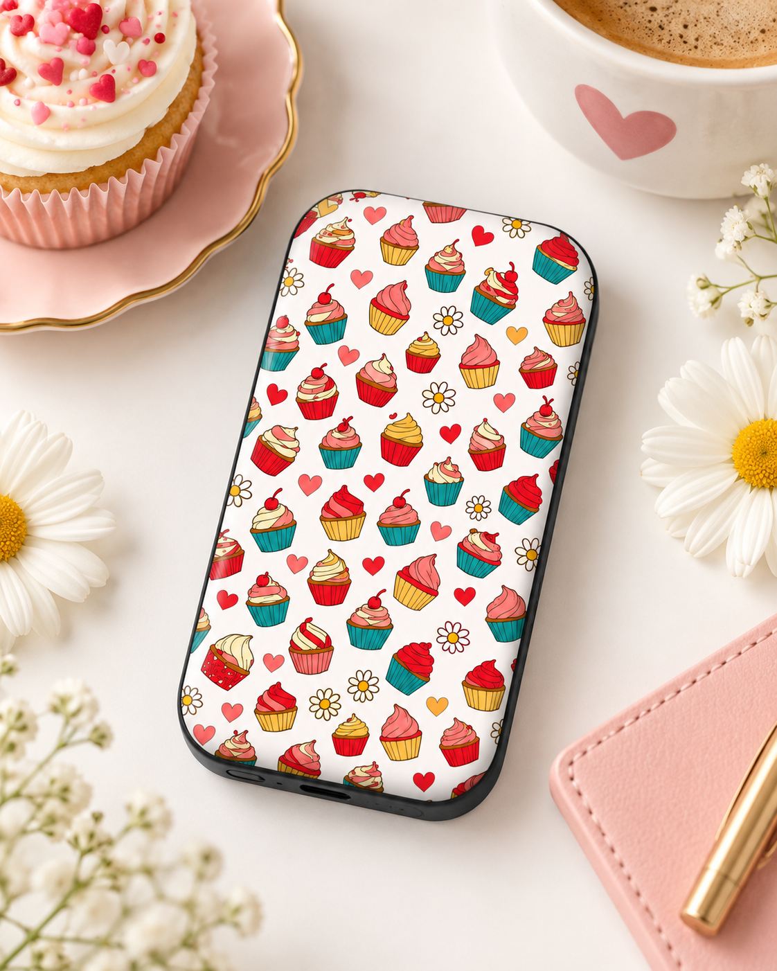 Cute Cupcake Magnetic Power Bank product image 1