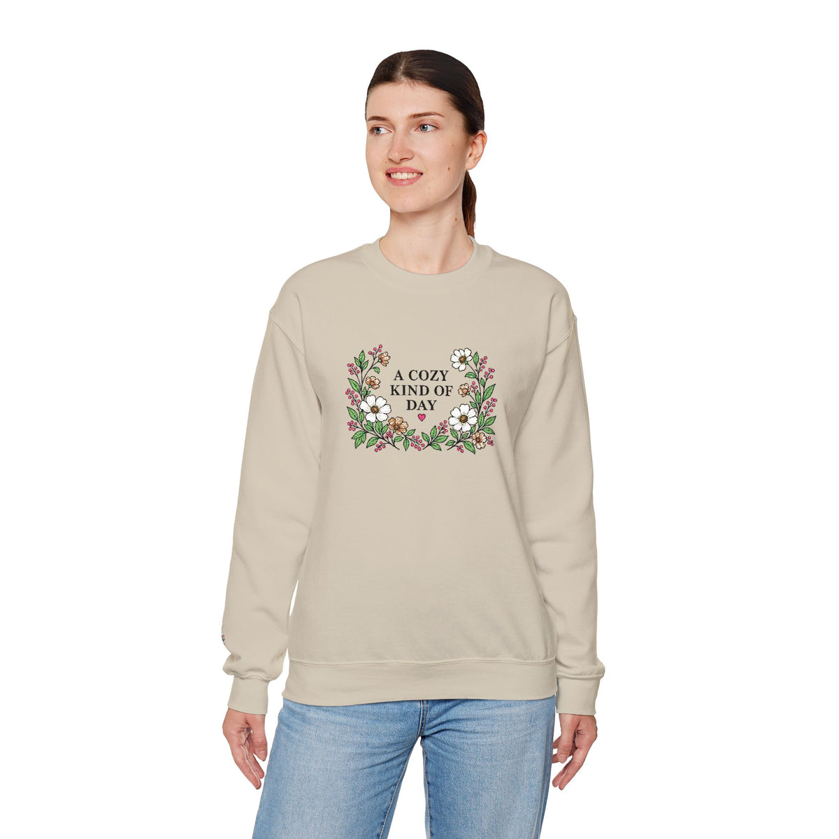 A Cozy Kind of Day Floral Crewneck product image 17