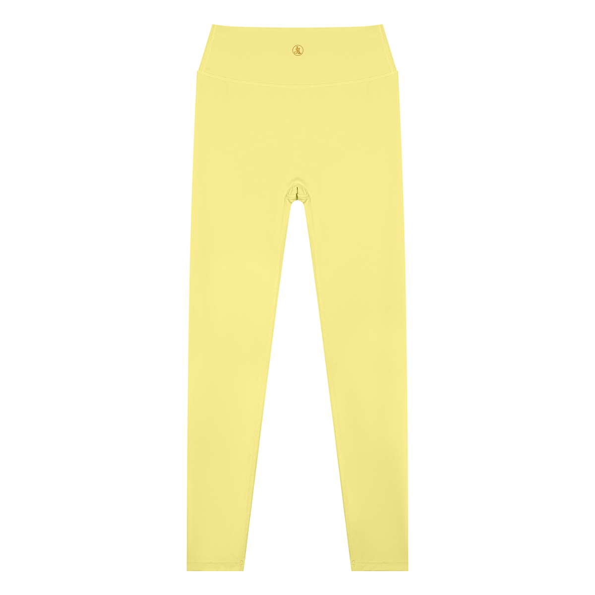 Celeste High-Rise Ankle Leggings in Yellow | Jane & Lexi product image