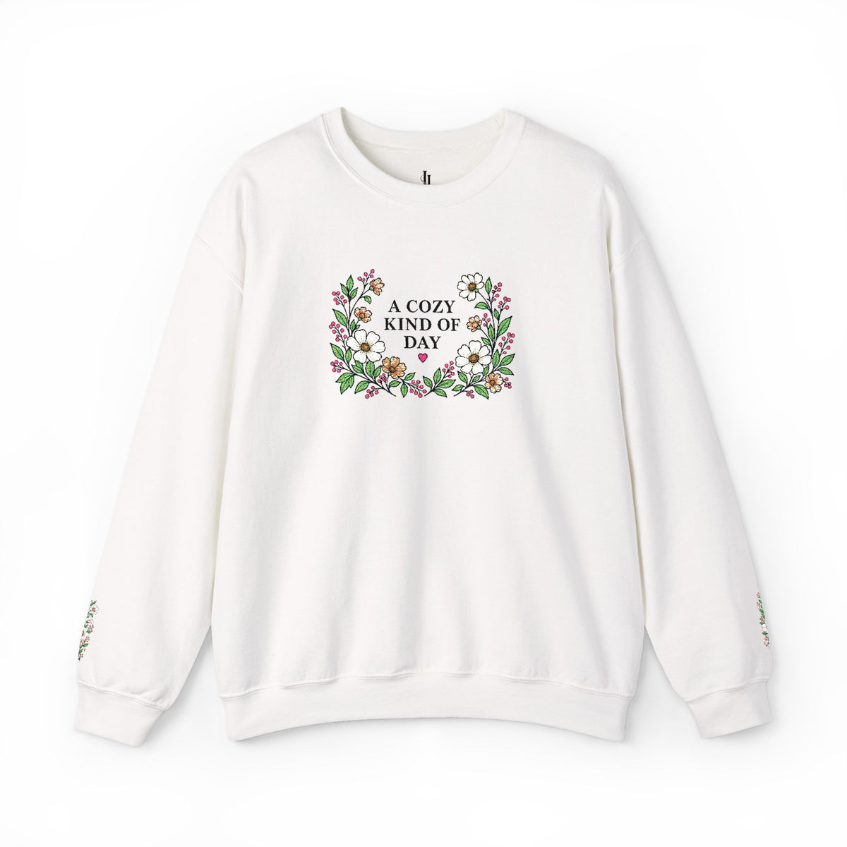 A Cozy Kind of Day Floral Crewneck product image 1