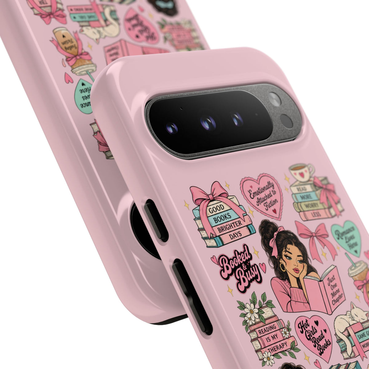 Reading aesthetic Google Pixel 9 Pro XL phone case product view