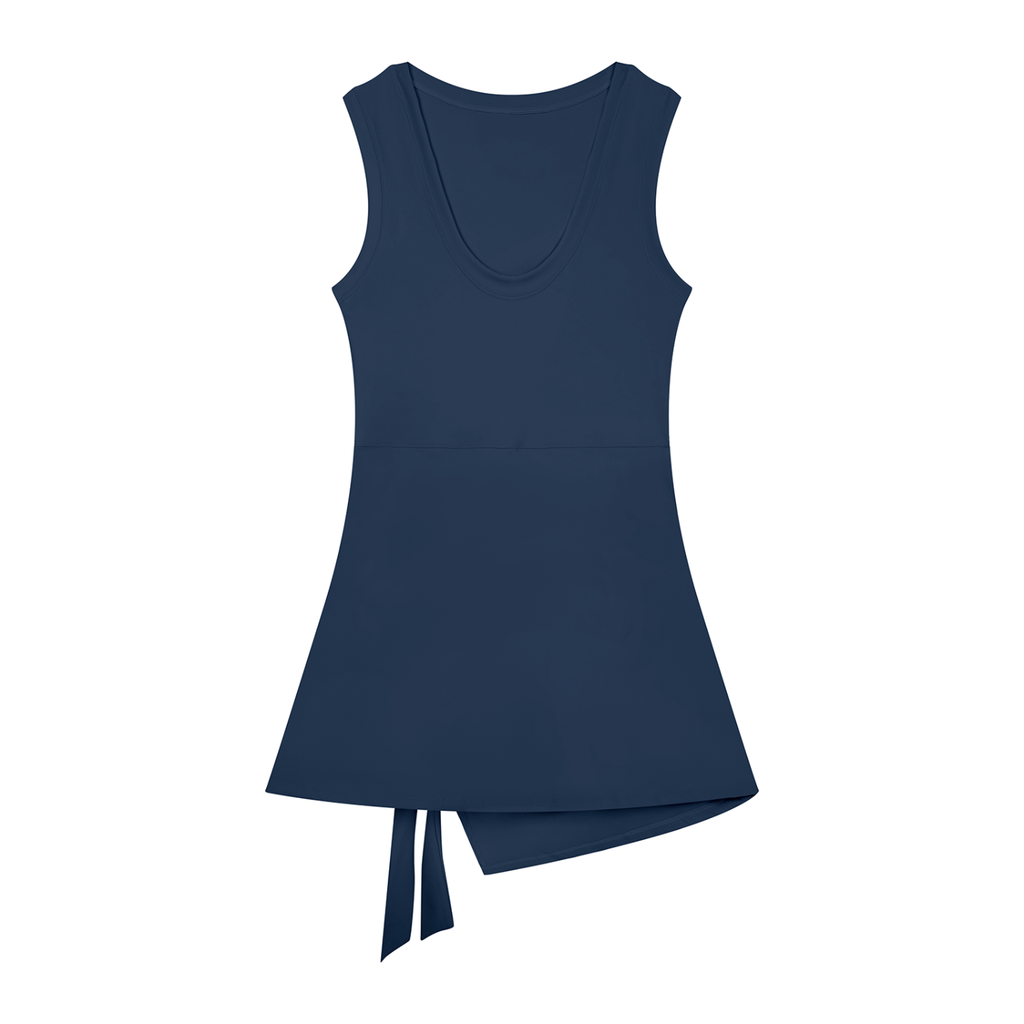 Women’s casual athletic mini dress in assorted color option