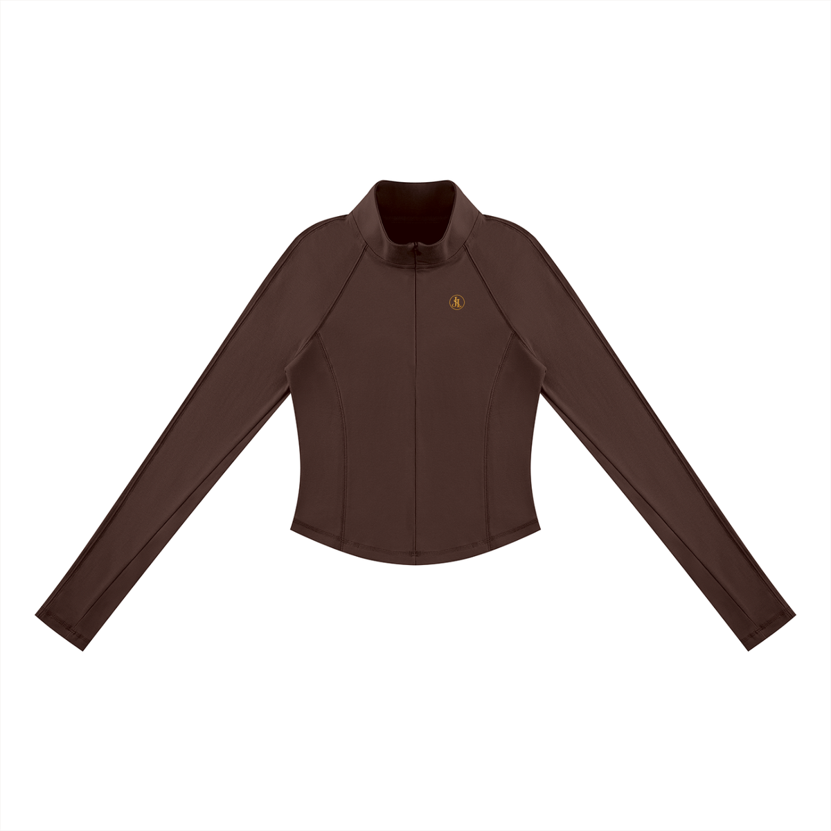 Grace Quarter-Zip in Dark Brown | Jane & Lexi product image