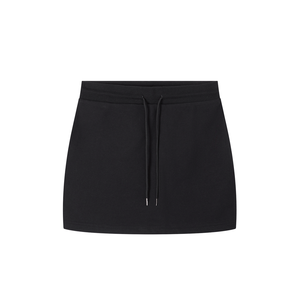 drawstring,skirt,mini