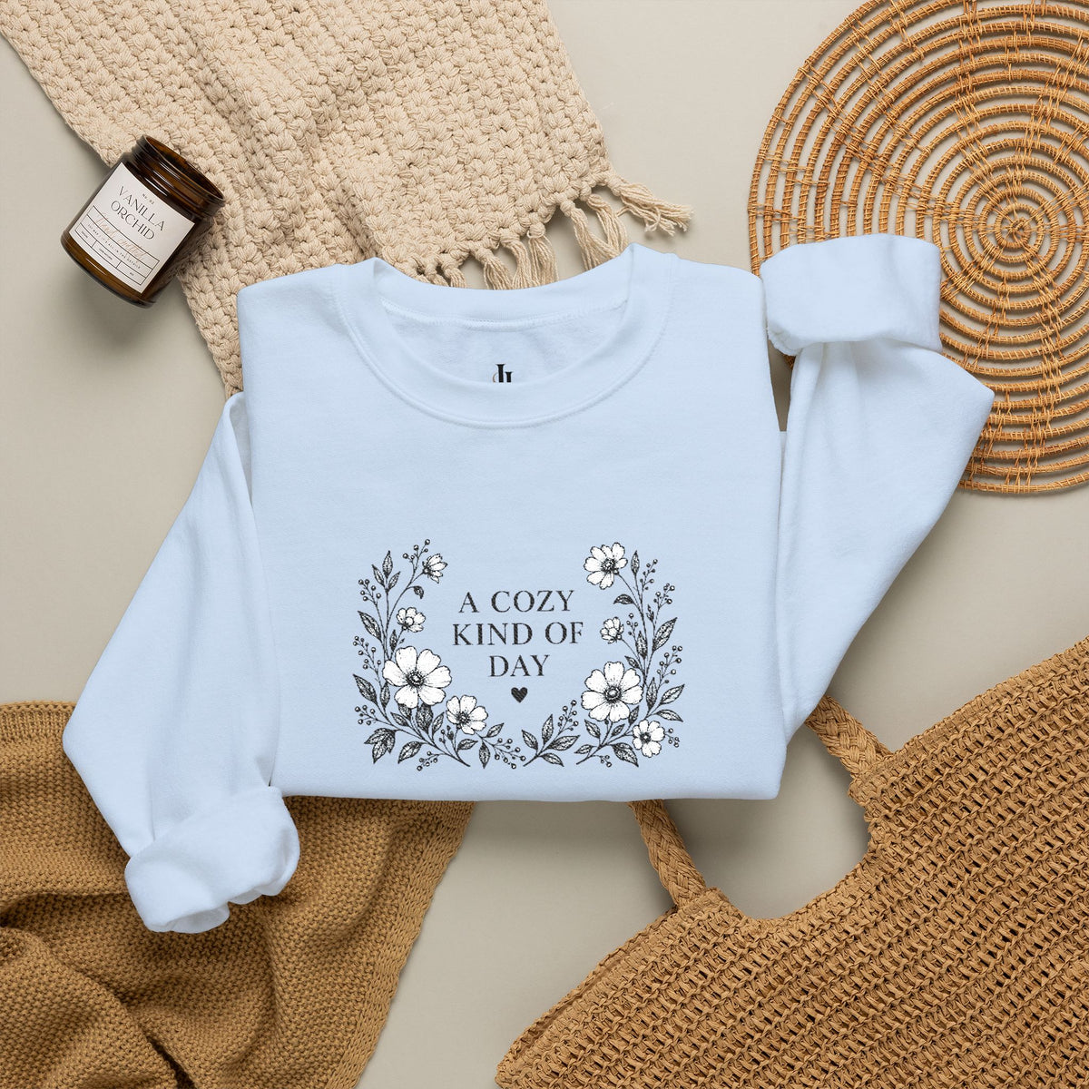 A Cozy Kind of Day Floral Crewneck product image 23