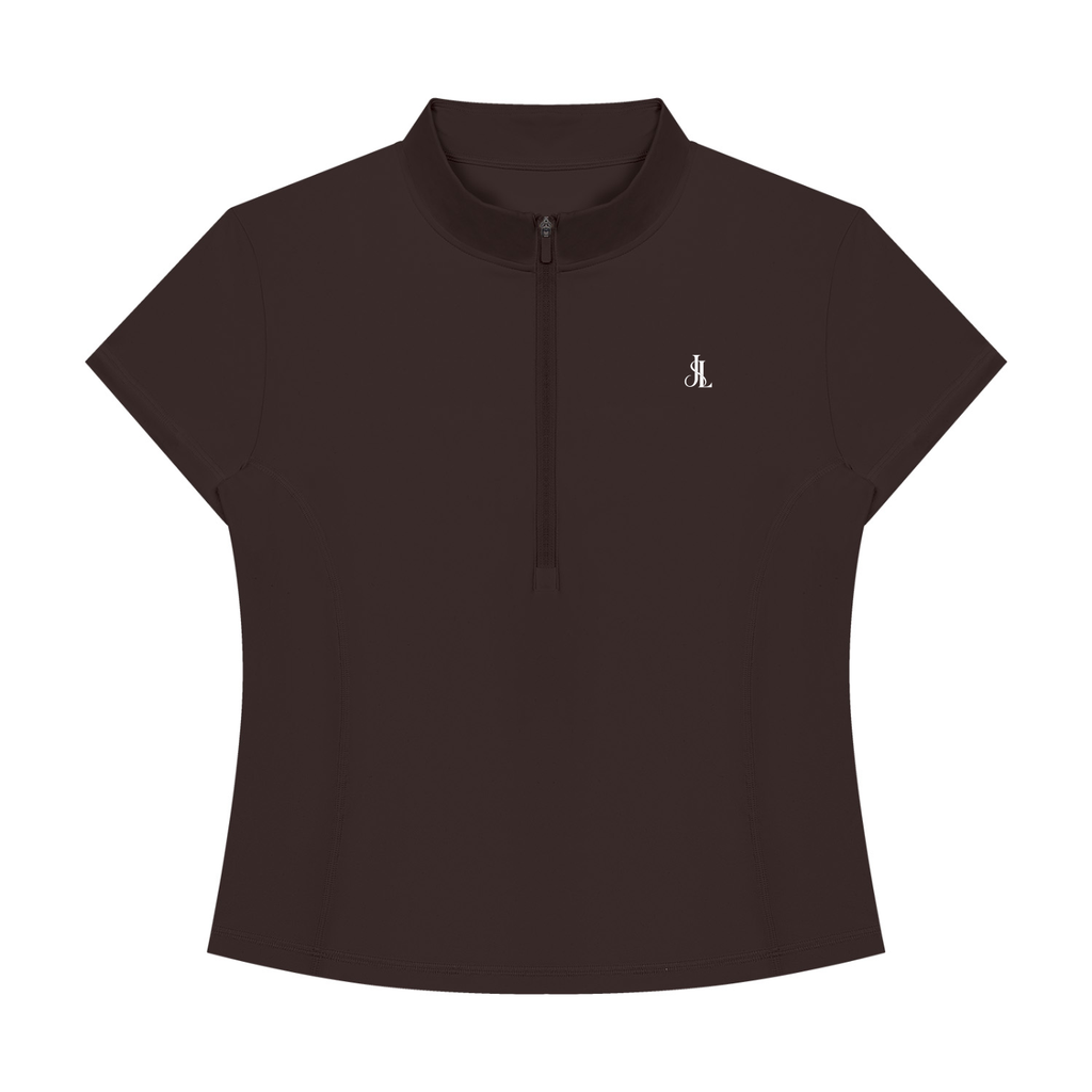 Short-Sleeve Quarter-Zip | Active Top