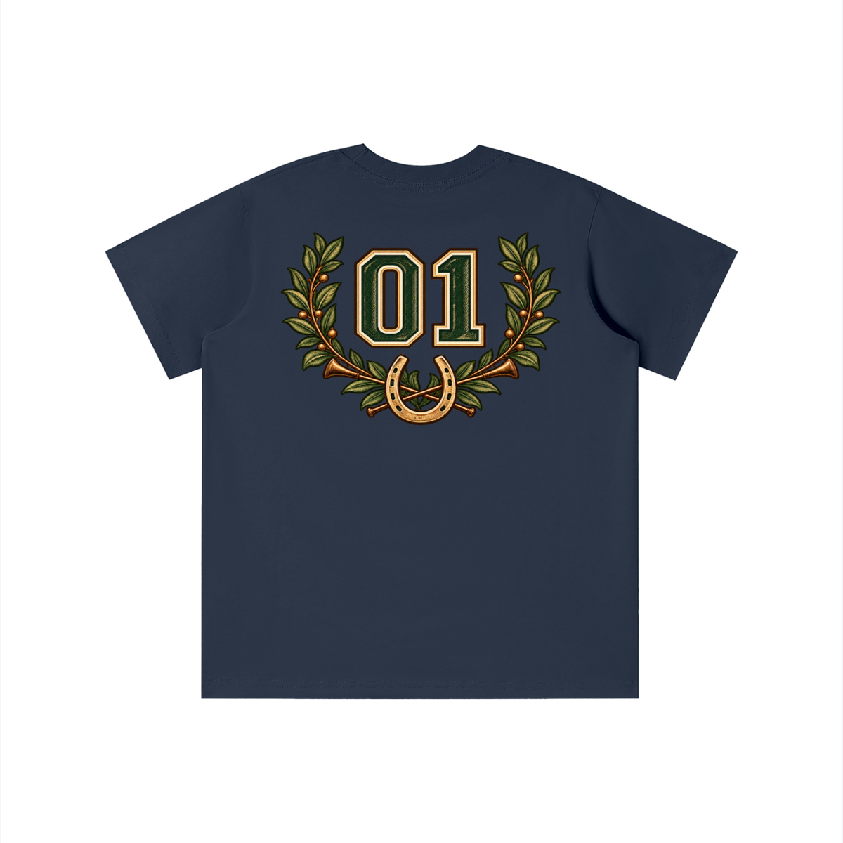 Boys Equestrian Club cotton graphic tee in assorted colors