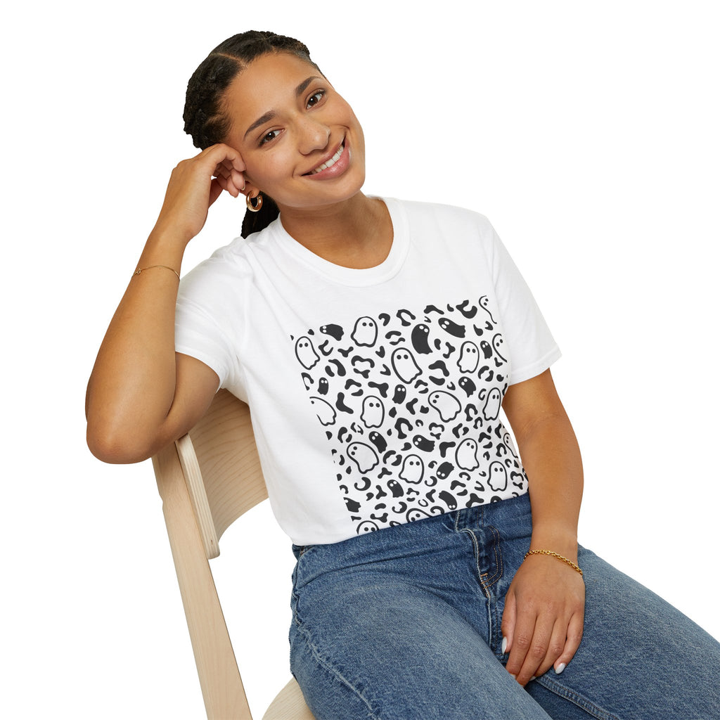 Ghost & Leopard Print T-Shirt product image 11