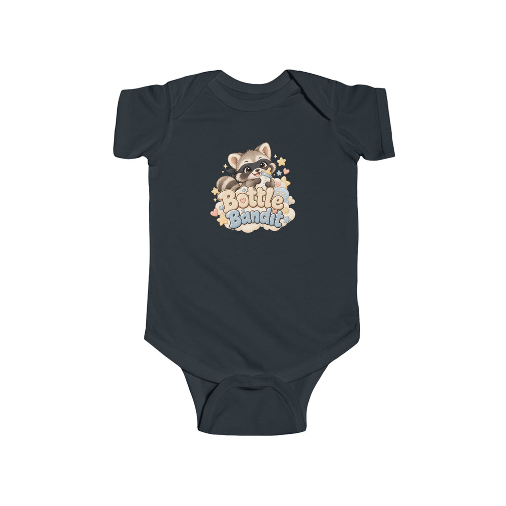 Cute Bottle Bandit infant bodysuit front mockup