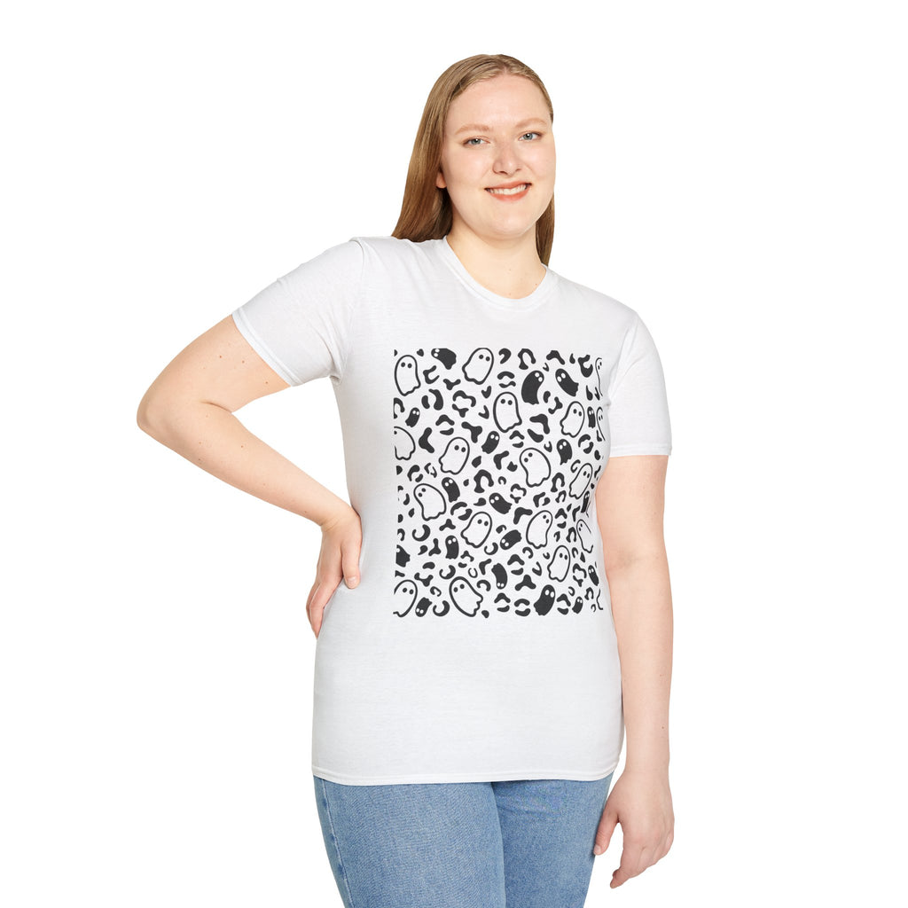 Ghost & Leopard Print T-Shirt product image 6