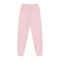 Pink Bow Joggers | All-Over Print Youth Sweatpants
