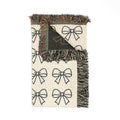 Coquette Bow Woven Blanket product image 1