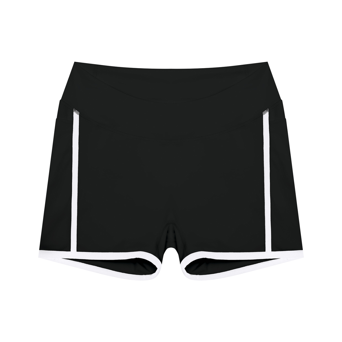 The Sloane Contrast Biker Shorts | High-Rise Studio Essential