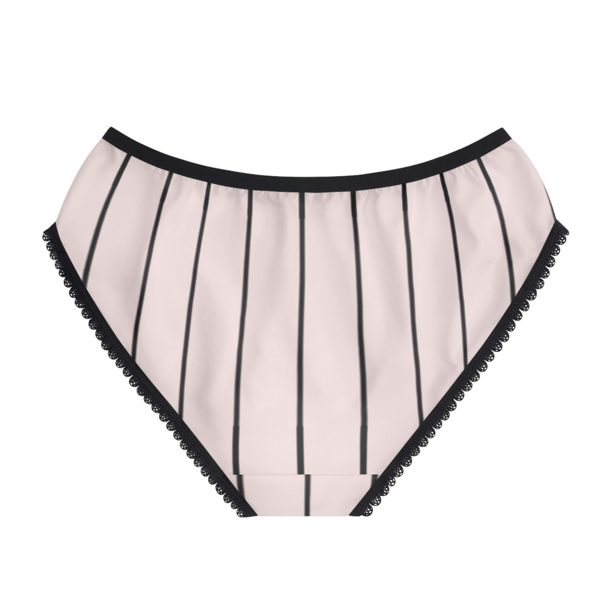Blush Pinstripe Briefs | Jane & Lexi product image