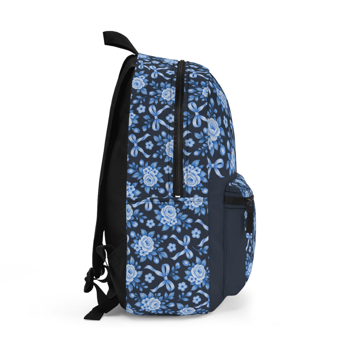 Blue & White Floral Backpack product image 2
