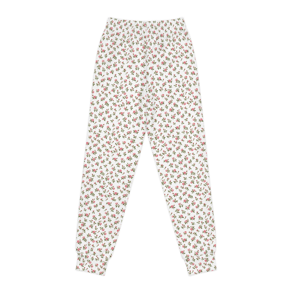 Girls cottage floral rosebud jogger sweatpants product view