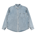 Vintage-Wash Denim Shirt | Relaxed Button-Down