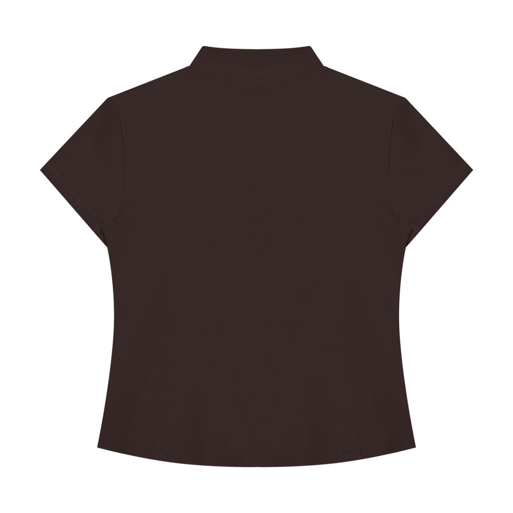 Short-Sleeve Quarter-Zip | Active Top