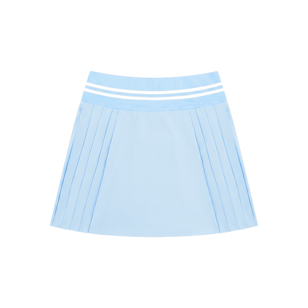striped,stripe,pleated,skirt
