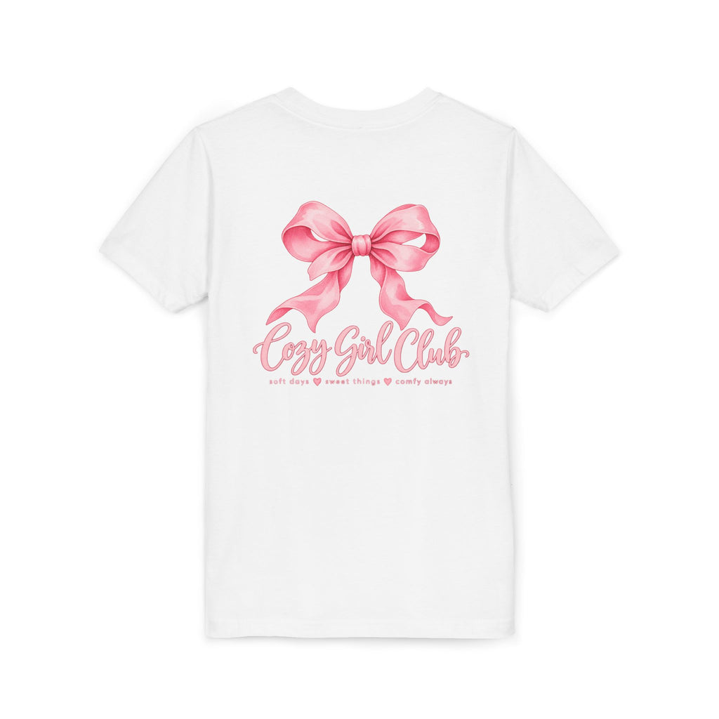 Cozy Girl Club Bow Tee product image 3