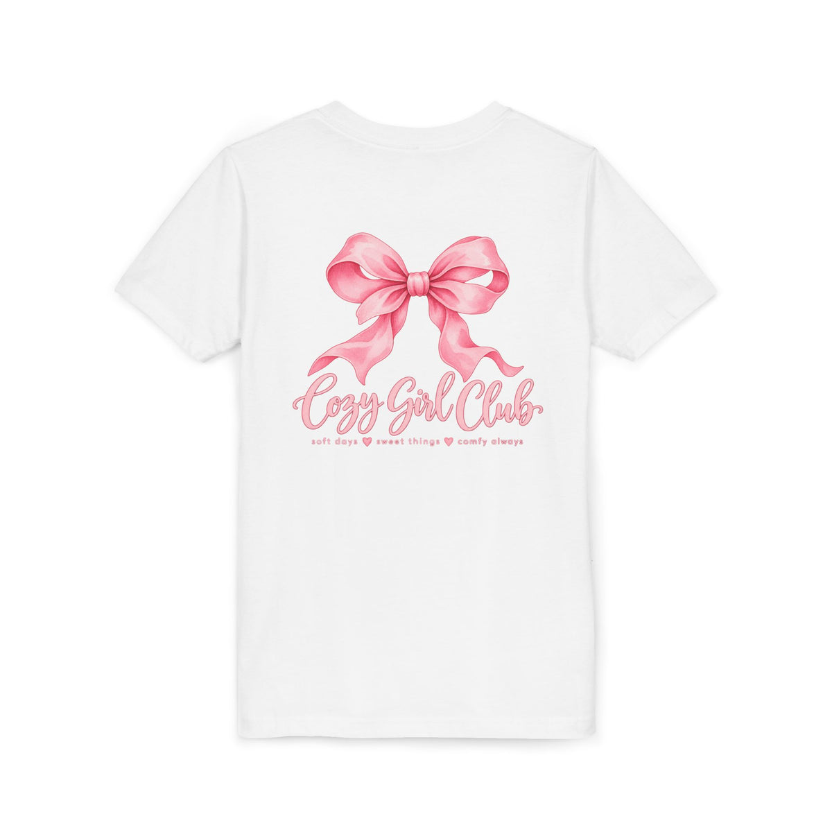 Cozy Girl Club Bow Tee product image 3