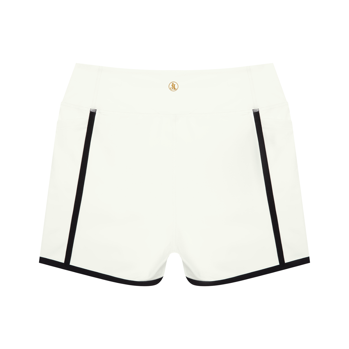 The Sloane Contrast Biker Shorts | High-Rise Studio Essential