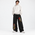 90s Grunge Skate Sweatpants | Skull Flame Streetwear