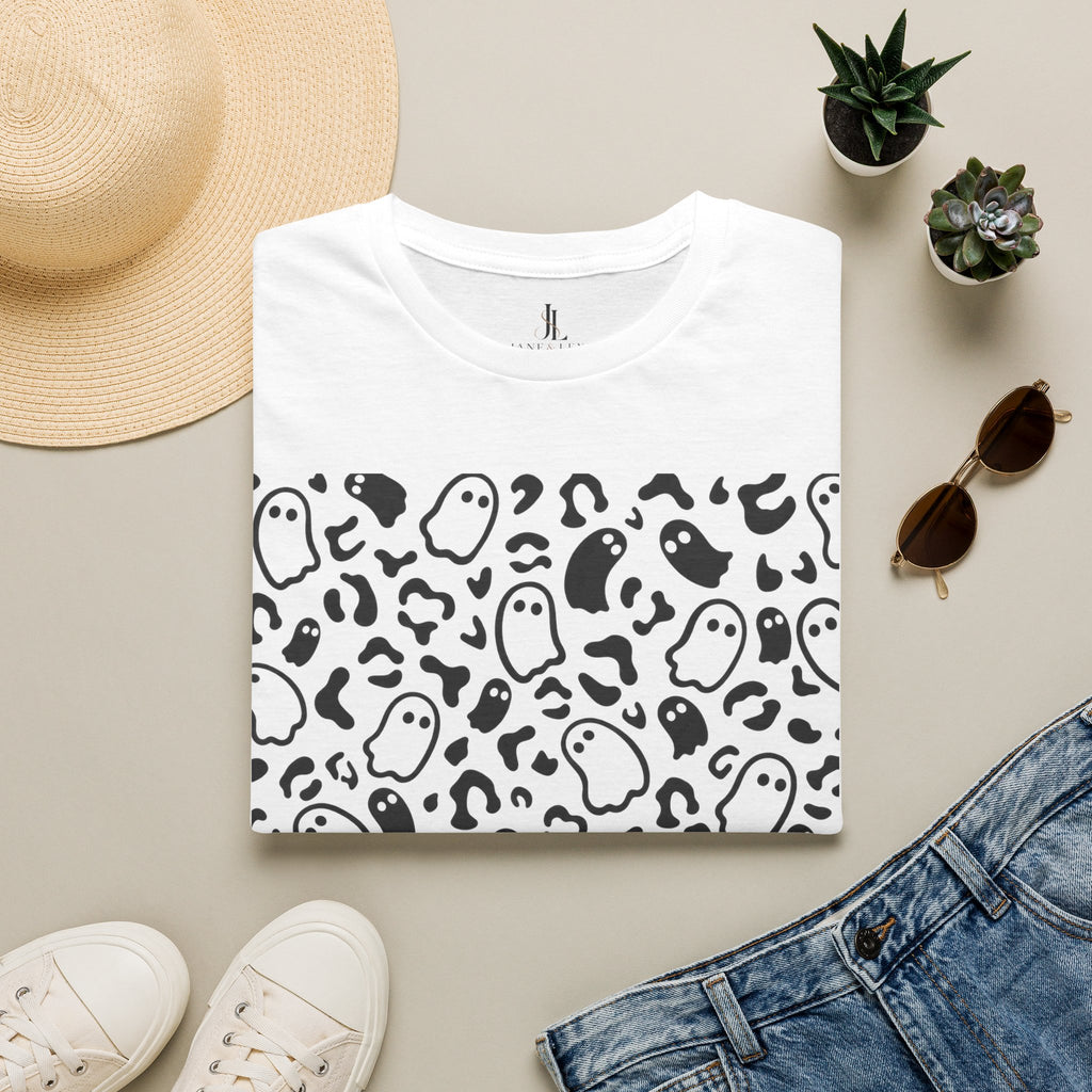 Ghost & Leopard Print T-Shirt product image 7
