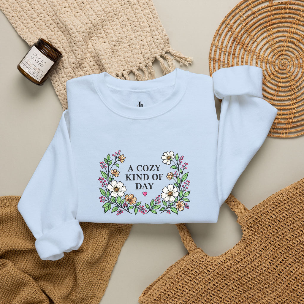 A Cozy Kind of Day Floral Crewneck product image 23