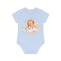Angel Baby cherub bodysuit in soft infant color option