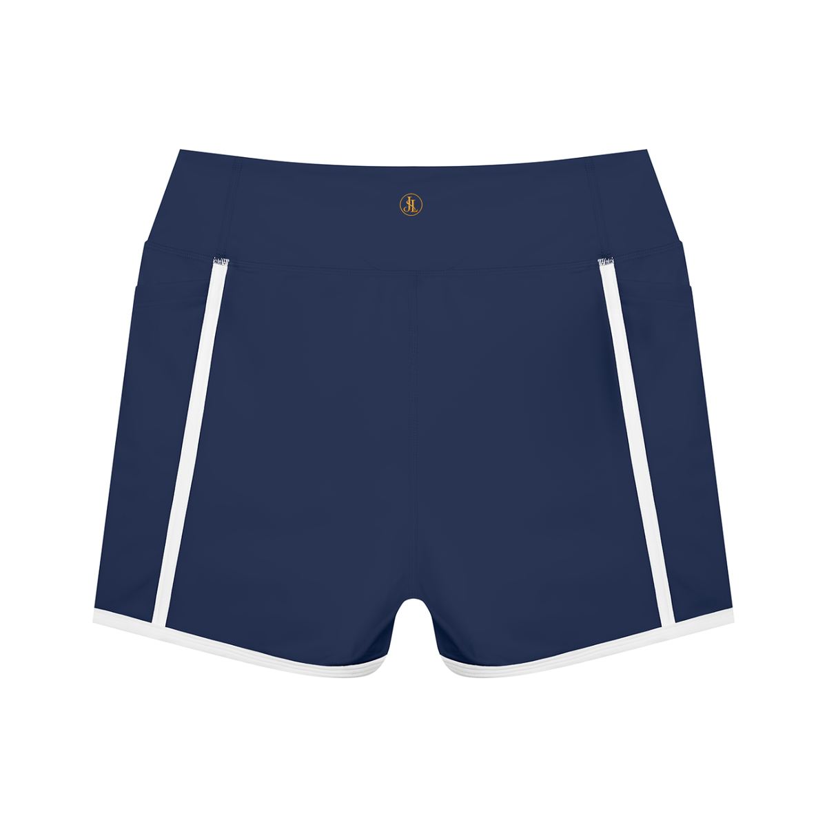 The Sloane Contrast Biker Shorts | High-Rise Studio Essential