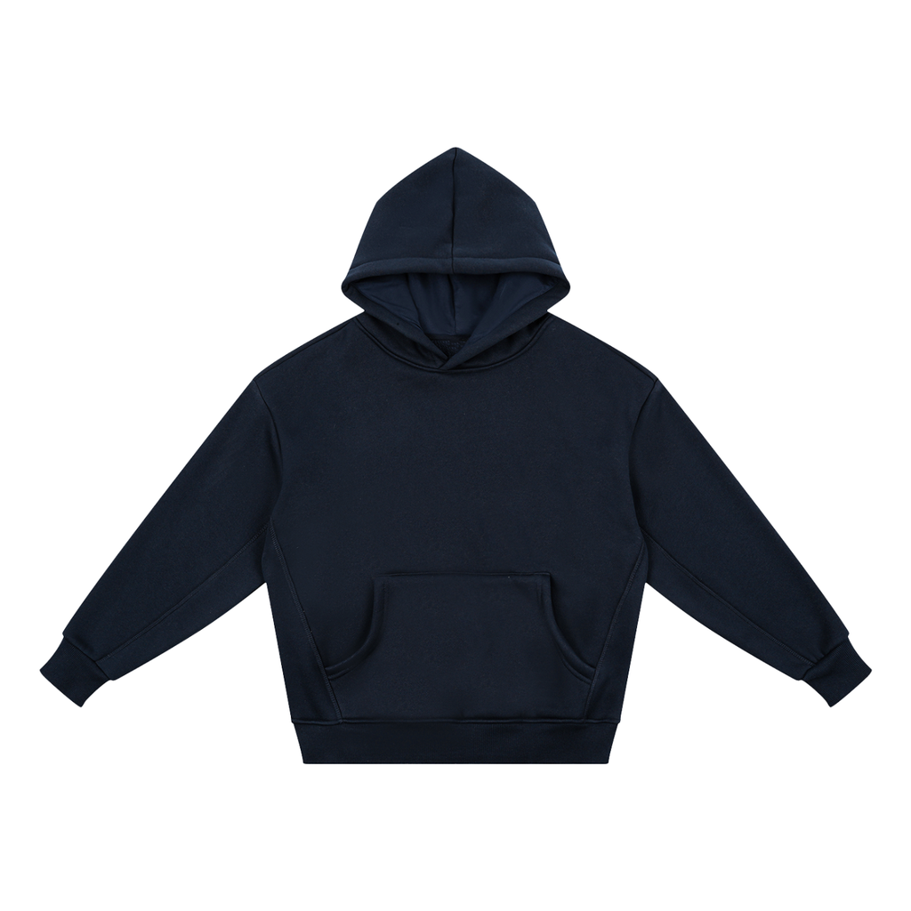 Boys cozy fleece hoodie in casual everyday color option