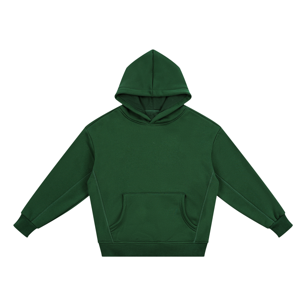 Boys cozy fleece hoodie in casual everyday color option