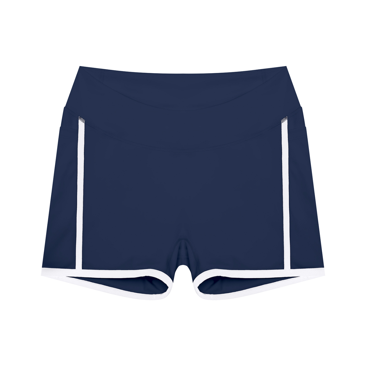 The Sloane Contrast Biker Shorts | High-Rise Studio Essential