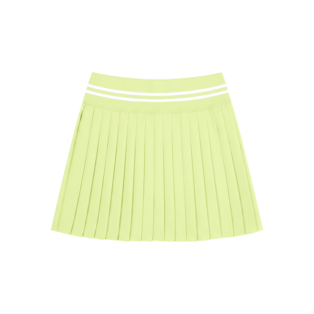 striped,stripe,pleated,skirt