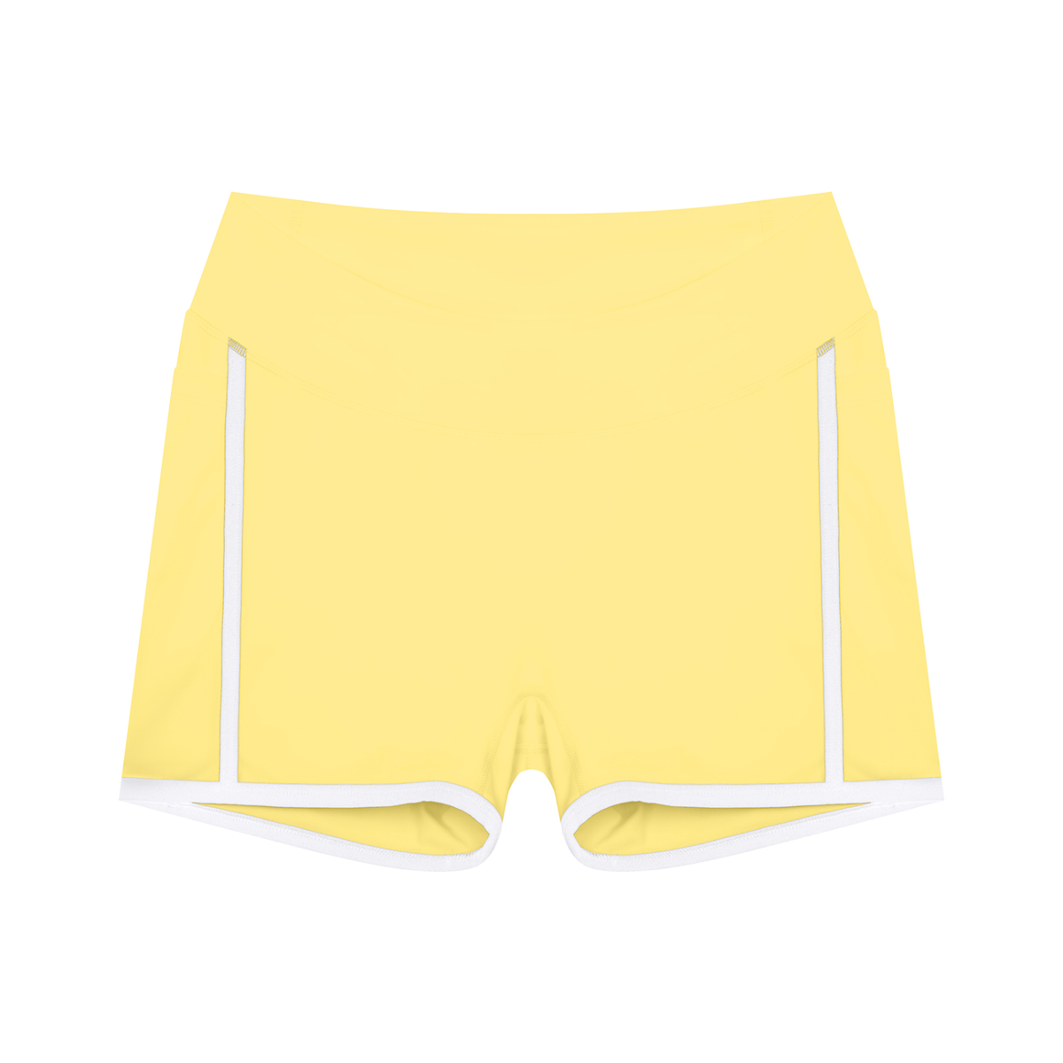 The Sloane Contrast Biker Shorts | High-Rise Studio Essential