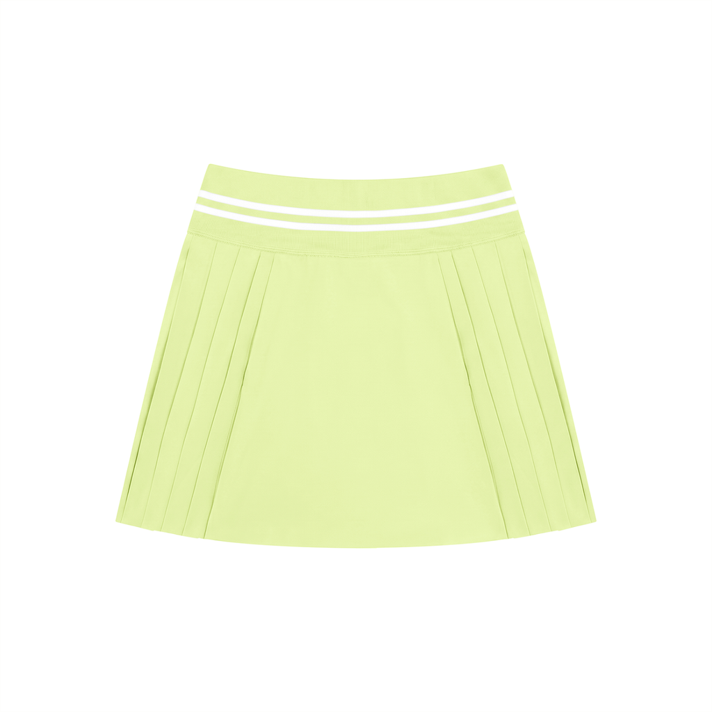 striped,stripe,pleated,skirt